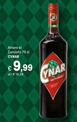 Iper La Grande Amaro al Carciofo CYNAR offerta