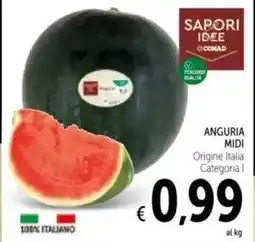 Spazio Conad Anguria midi SAPORI IDEE CONAD offerta