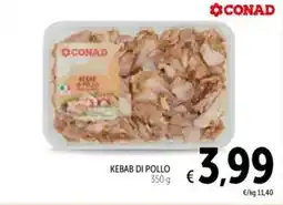 Spazio Conad Kebab di pollo offerta