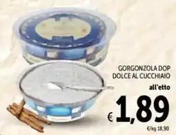 Spazio Conad Gorgonzola dop dolce al cucchiaio offerta