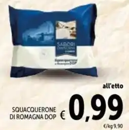 Spazio Conad Squacquerone di romagna DOP offerta