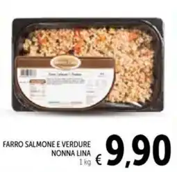 Spazio Conad Farro salmone e verdure NONNA LINA offerta