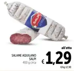 Spazio Conad Salame aquilano SALPI offerta