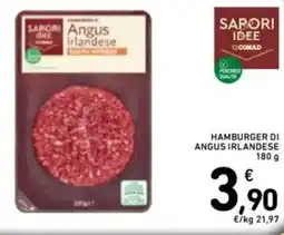 Spazio Conad Hamburger di angus irlandese SAPORI IDEE CONAD offerta