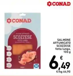 Spazio Conad Salmone affumicato scozzese CONAD offerta