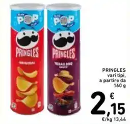 Spazio Conad PRINGLES vari tipi offerta