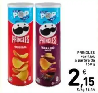 Spazio Conad PRINGLES vari tipi offerta