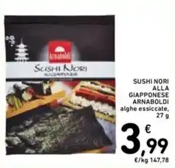 Spazio Conad Sushi nori alla giapponese ARNABOLDI offerta