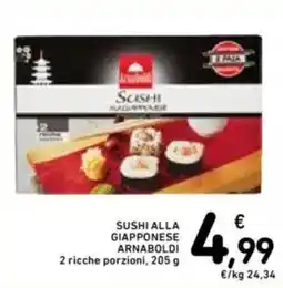Spazio Conad Sushi alla giapponese ARNABOLDI offerta