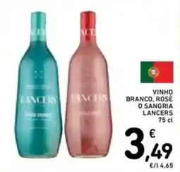 Spazio Conad Vinho branco, rosé o sangria LANCERS offerta