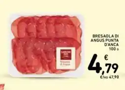 Spazio Conad Bresaola di angus punta d'anca offerta