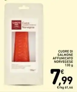 Spazio Conad Cuore di salmone affumicato norvegese offerta