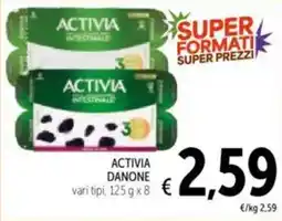 Spazio Conad Activia DANONE vari tipi offerta