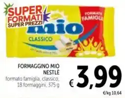 Spazio Conad Formaggino mio NESTLÉ offerta