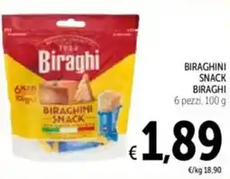 Spazio Conad Biraghini snack BIRAGHI offerta
