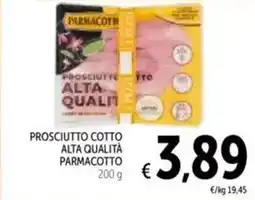 Spazio Conad Prosciutto cotto alta qualità PARMACOTTO offerta