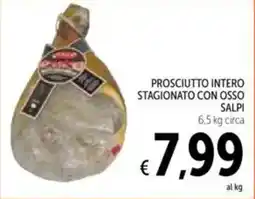 Spazio Conad Prosciutto intero stagionato con osso SALPI offerta
