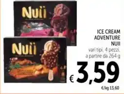 Spazio Conad Ice cream adventure NUII offerta