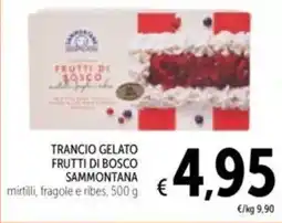 Spazio Conad Trancio gelato frutti di bosco SAMMONTANA offerta