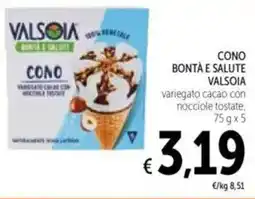 Spazio Conad Cono bontà e salute VALSOIA offerta