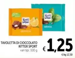 Spazio Conad Tavoletta di cioccolato RITTER SPORT offerta