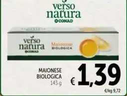 Spazio Conad Maionese biologica offerta