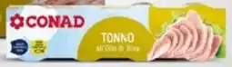 Spazio Conad TONNO all'olio di oliva offerta