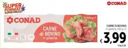 Spazio Conad Carne di bovino in gelatina offerta