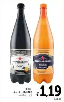Spazio Conad Bibite SAN PELLEGRINO vari tipi offerta