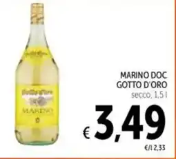 Spazio Conad Marino doc GOTTO D'ORO offerta