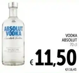 Spazio Conad Vodka ABSOLUT offerta