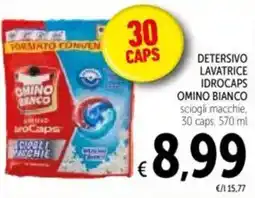 Spazio Conad Detersivo detersivo idrocaps OMINO BIANCO offerta