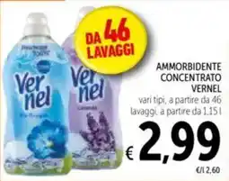 Spazio Conad Ammorbidente concentrato VERNEL offerta