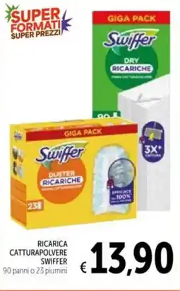 Spazio Conad Ricarica catturapolvere SWIFFER offerta