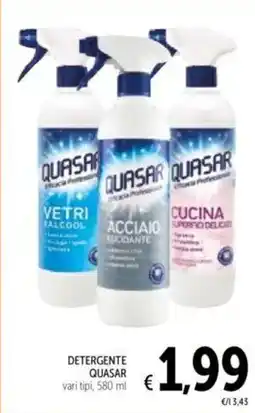 Spazio Conad Detergente QUASAR offerta