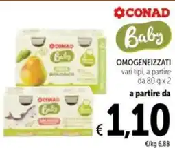 Spazio Conad Omogeneizzati CONAD offerta