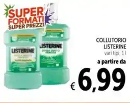 Spazio Conad Collutorio LISTERINE vari tipi offerta