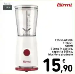 Spazio Conad Frullatore FR0301 GIRMI offerta