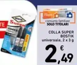 Spazio Conad Colla super BOSTIK offerta