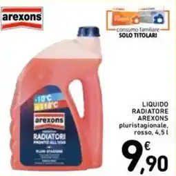 Spazio Conad Liquido radiatore AREXONS offerta