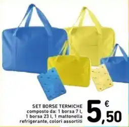 Spazio Conad Set borse termiche offerta