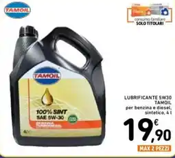 Spazio Conad Lubrificante 5W30 TAMOIL offerta