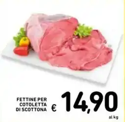 Spazio Conad Fettine per cotoletta di scottona offerta