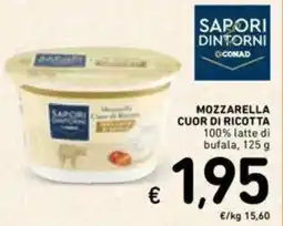 Spazio Conad Mozzarella cuor di ricotta SAPORI DINTORNI CONAD offerta