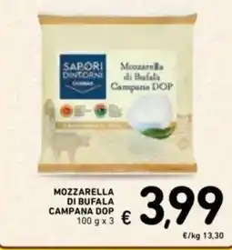 Spazio Conad Mozzarella di bufala campana DOP SAPORI DINTORNI offerta