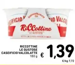 Spazio Conad Riccottine le gustose caseificio valcolatte offerta