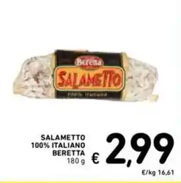 Spazio Conad Salametto 100% italiano BERETTA offerta