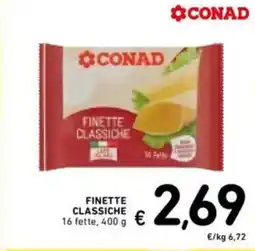 Spazio Conad Finette classiche CONAD offerta