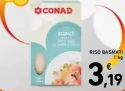 Spazio Conad Riso basmatRISO BASMATI offerta