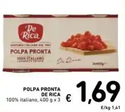 Spazio Conad Polpa pronta DE RICA offerta